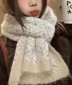 【値下げ】tood. 6色展開配色切り替え バイカラーマフラー