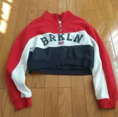 H&M スウェット クロップド丈 ショート丈 トップス