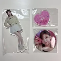 NiziU ミイヒ ポプスト 缶バッジ アクスタ