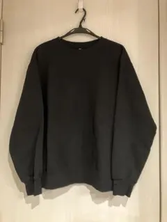 【土日限定値下げ】GU ヘビーウェイト スウェット M 黒 2025年製
