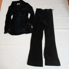 ブラック ベルベット セットアップ