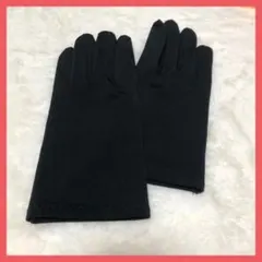 ブラック　手袋