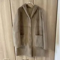 ZARA フェイクファー リバーシブルコート