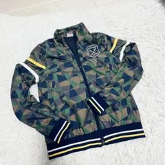 PUMA GOLF 幾何学模様 スポーツジャケット　レディースＬ