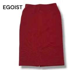 EGOIST タイトスカート ボルドー M相当 バックスリット 美シルエットのサムネイル