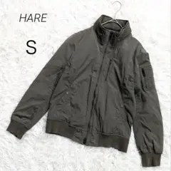 ハレ HARE MA-1 ミリタリージャケット スタンドカラー カジュアル