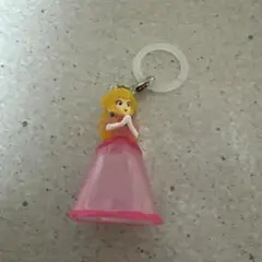 スーパーマリオ ピーチ姫 マスコット キーチェーン