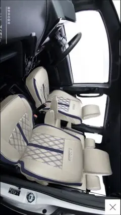 限定値下げ】ランクル70 フロント シートカバー 左右セット トヨタ純正 
