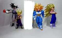 DGドラゴンボール改　サイヤ人伝説　ターレス　ベジータ　トランクス　孫悟飯