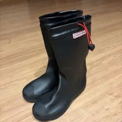 ブラック 長靴 キャサリンコテージ ２２cm 収納袋付