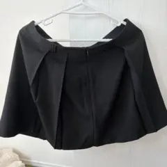 GU プリーツミニスカート ブラック XL