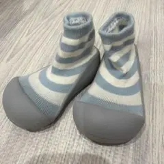 Attipasファーストシューズ ストライプデザイン