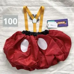 新品　RELA. ミッキーマウス　サロペット　なりきり　コスチューム　100