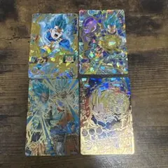 スーパードラゴンボールヒーローズ　UR4枚セット　ベジータセット
