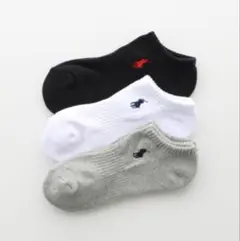 Polo Ralph Lauren レディースソックス 3足セット 23-25