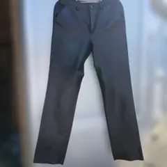 レザー フレアパンツ 黒