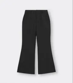 GU ストレッチフレアパンツ ブラック Mサイズ