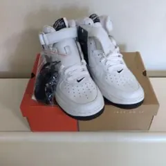 Nike Air Force 1 Mid ホワイト/ブラック 27.5cm