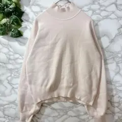 GU ハイネックセーター Sサイズ ピンク ジーユー