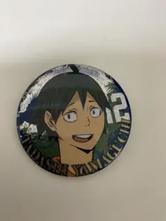 劇場版ハイキュー！！ ゴミ捨て場の決戦 缶バッジビスケット 山口忠