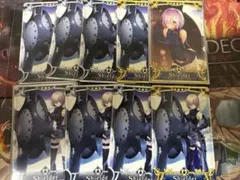 FGOアーケード マシュ ノーマル　フェイタル 再臨コンプリート FGO fgoac マシュ 全再臨段階 ノーマル 5枚セット - メルカリ