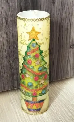 クリスマスデザインキャンドル　クリスマスツリー