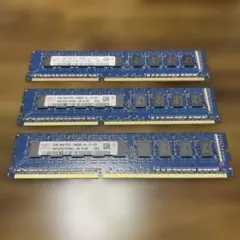 PC用メモリ3枚セット 動作未確認 ジャンク - メルカリ
