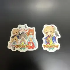 ★新品 IWAKUMI QUEST 希少　ステッカー 2枚セット