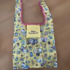 【ちいかわ×サンリオ】総柄　集合　エコバッグ ガチャ　トート　買い物バッグのサムネイル