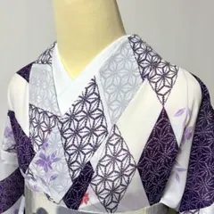 着物 小紋 夏物 洗える着物 SR0806のサムネイル