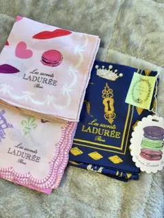 LADURÉE ハンカチ 3枚セット 大判含む 未使用 ラデュレ