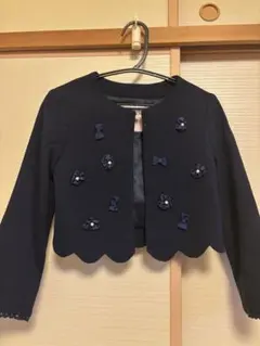 メゾピアノ　ネイビージャケット120