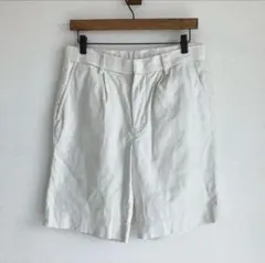 グローバルワーク GLOBAL WORK 麻混　ハーフパンツ【S】