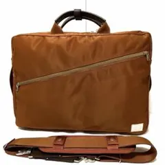 美品✨人気 ポーター リフト ビジネスバッグ3way 2層 A4可 ブラウン