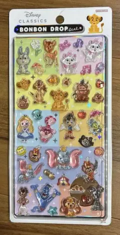 【新品、正規品】ディズニークラシック　ボンボンドロップシール