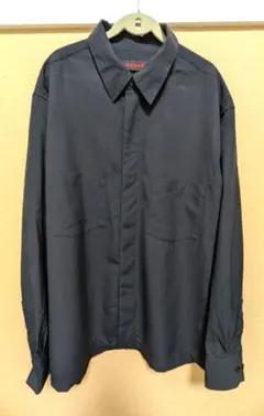 65 美品　CABaN ギャバン　ウールシャツ　ネイビー　M 日本製 2025年最新】ギャバンの人気アイテム - メルカリ