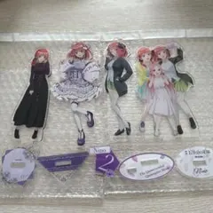 五等分の花嫁　中野二乃　アクリルスタンド　4点セット