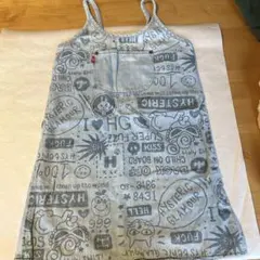 HYSTERIC GLAMOUR キッズ キャミソール チュニック 総柄