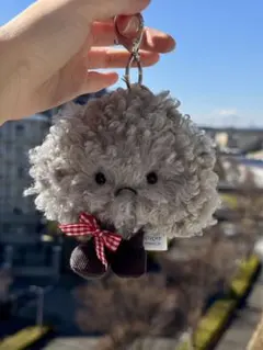 新品　ジェリーキャット　曇り雲　ぬいぐるみ　バッグチャーム　キーホルダー