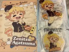 鬼滅の刃　バレンタインホワイトデー　我妻善逸　アクリルスタンド　チャーム　ポスカ