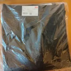 未使用 UNIQLO ストレッチダブルフェイスストレートパンツ L ダークグレー