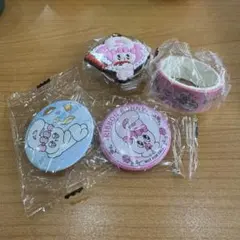 くら寿司 ビッくらポン エスターバニー 缶バッジ ラバーマスコット