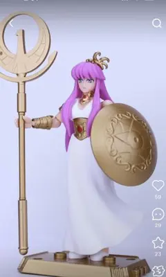 聖闘士星矢 ガシャポン 城戸沙織 当時物 進化の歴史を凝縮した女性新規