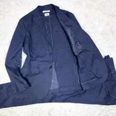 美品　ユナイテッドアローズ　TORAY セットアップトラベルスーツ S 濃紺 美品 ユナイテッドアローズ TORAY セットアップトラベルスーツ S