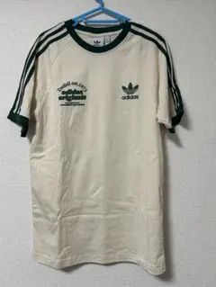 adidas オフホワイト Tシャツ Mサイズ