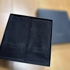 【新品未使用美品】GIVENCHY タオルセット 2枚入り 黒