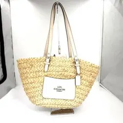 【COACH】コーチ かごバッグ ストローバッグのサムネイル