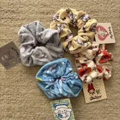 サンリオ ヘアゴム シュシュ4個セット