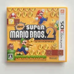 New スーパーマリオブラザーズ2　3DS ソフト　動作確認・初期化済