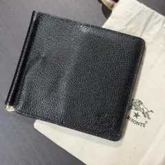 【新品未使用】イルビゾンテ マネークリップ 黒 ブラック